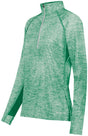 Holloway Ladies Electrify 1/2 Zip Pullover Powered by Coolcore® 222774 KELLY HEATHER S