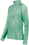 Holloway Ladies Electrify 1/2 Zip Pullover Powered by Coolcore® 222774 KELLY HEATHER S
