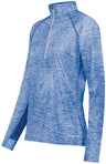 Holloway Ladies Electrify 1/2 Zip Pullover Powered by Coolcore® 222774 ROYAL HEATHER S