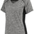 Holloway Ladies Electrify Tee Powered by Coolcore® 222771 BLACK HEATHER S