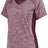 Holloway Ladies Electrify Tee Powered by Coolcore® 222771 MAROON HEATHER S