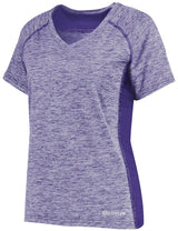 Holloway Ladies Electrify Tee Powered by Coolcore® 222771 PURPLE HEATHER S