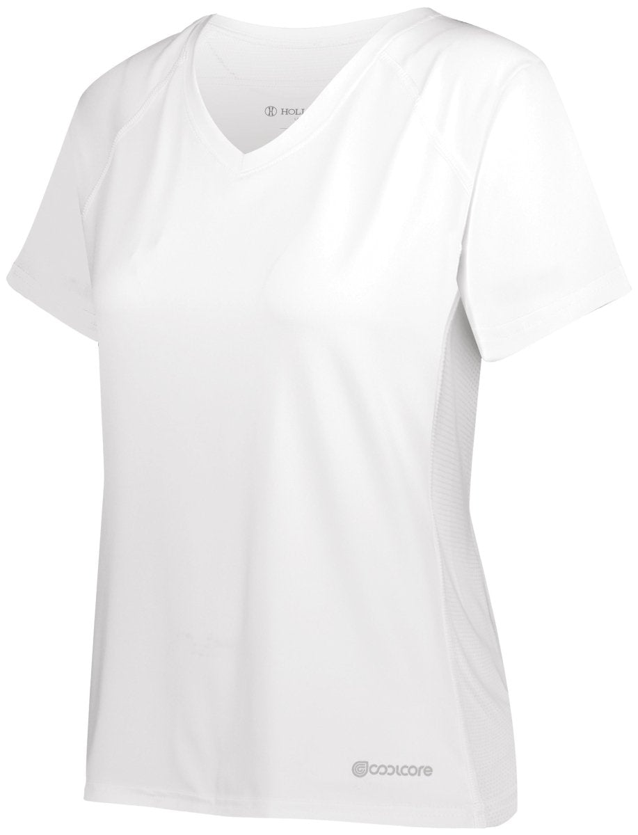 Holloway Ladies Electrify Tee Powered by Coolcore® 222771 WHITE S