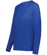 Holloway Ladies Essential Long Sleeve Tee Powered by Coolcore® 222338 ROYAL S