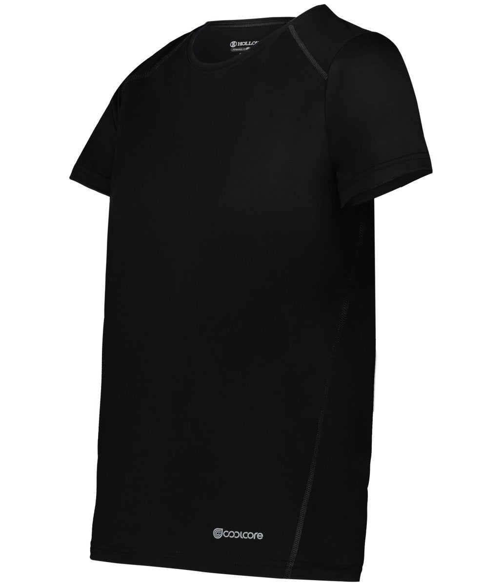 Holloway Ladies Essential Tee Powered by Coolcore® 222336 BLACK S
