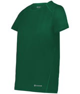 Holloway Ladies Essential Tee Powered by Coolcore® 222336 DARK GREEN S