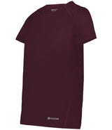 Holloway Ladies Essential Tee Powered by Coolcore® 222336 MAROON (HLW) S