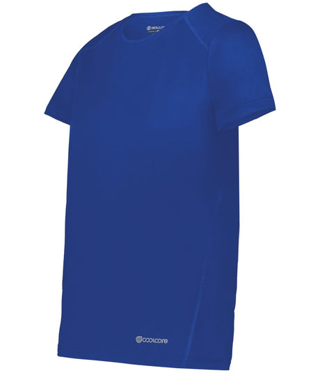 Holloway Ladies Essential Tee Powered by Coolcore® 222336 ROYAL S
