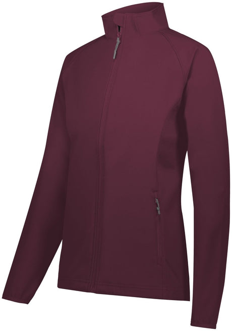Holloway Ladies Featherlight Soft Shell Jacket 229721 MAROON S