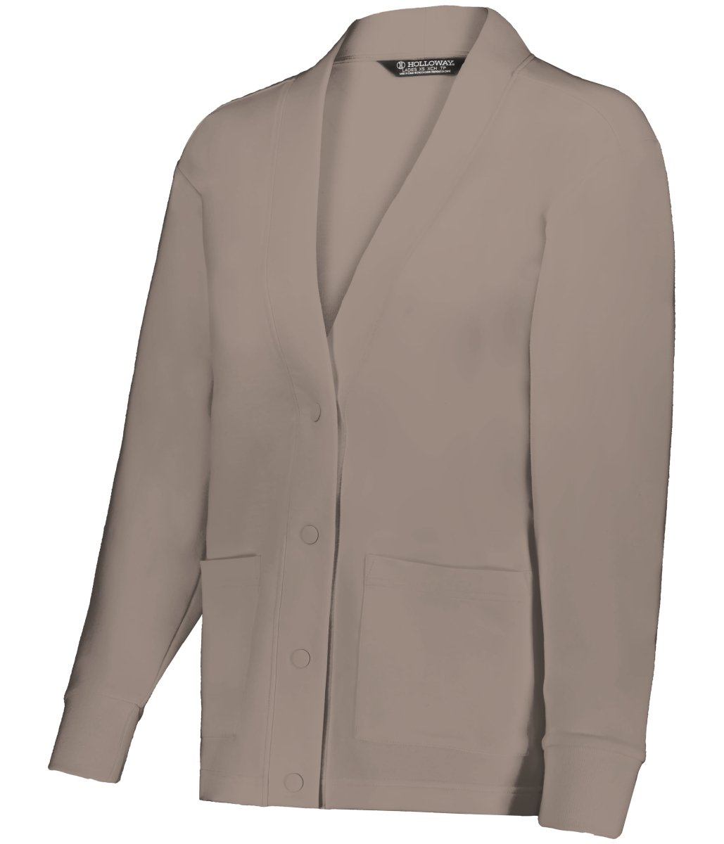 Holloway LADIES HERITAGE PREP CARDIGAN 223781 MINK S