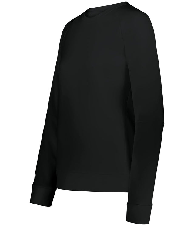 Holloway Ladies Momentum Team Fleece Crew 223725 BLACK S