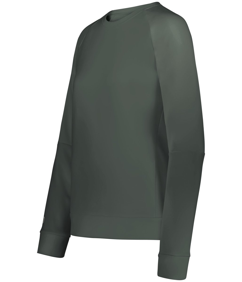 Holloway Ladies Momentum Team Fleece Crew 223725 IRON S