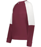 Holloway Ladies Momentum Team Fleece Crew 223725 MAROON/WHITE S