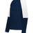 Holloway Ladies Momentum Team Fleece Crew 223725 NAVY/WHITE S