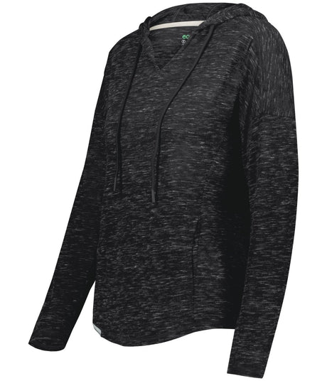 Holloway Ladies Monterey Hoodie 222845 BLACK HEATHER S