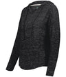 Holloway Ladies Monterey Hoodie 222845 BLACK HEATHER S