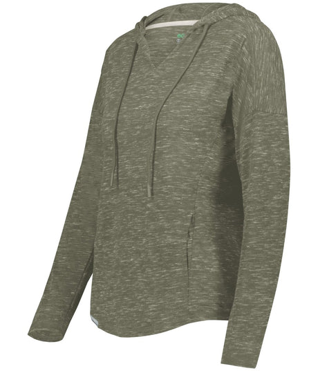 Holloway Ladies Monterey Hoodie 222845 OLIVE HEATHER S