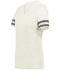 Holloway Ladies Monterey Tee 223245 BIRCH HEATHER/CARBON HEATHER S