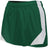 Holloway Ladies Olympus Shorts 229389 DARK GREEN/WHITE S