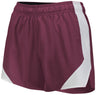 Holloway Ladies Olympus Shorts 229389 MAROON/WHITE S