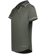 Holloway Ladies Performance Polo Powered by Coolcore® 222701 IRON/WHITE S