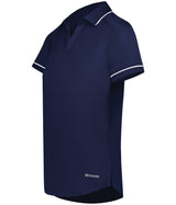 Holloway Ladies Performance Polo Powered by Coolcore® 222701 NAVY/WHITE S