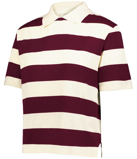 Holloway LADIES PREP STREET RUGBY CROP 226302 ALABASTER/VINTAGE MAROON S