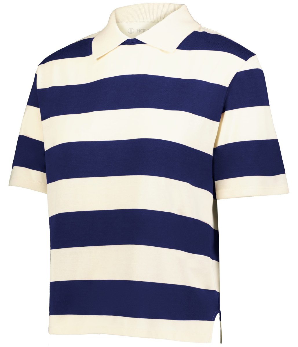 Holloway LADIES PREP STREET RUGBY CROP 226302 ALABASTER/VINTAGE NAVY S