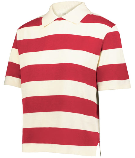 Holloway LADIES PREP STREET RUGBY CROP 226302 ALABASTER/VINTAGE SCARLET S
