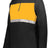 Holloway Ladies Prism Bold 1/4 Zip Pullover 222791 BLACK/GOLD S