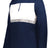Holloway Ladies Prism Bold 1/4 Zip Pullover 222791 NAVY/WHITE S