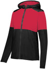 Holloway Ladies SeriesX Hooded Jacket 229728 BLACK/SCARLET S