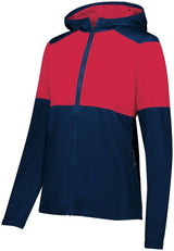 Holloway Ladies SeriesX Hooded Jacket 229728 NAVY/SCARLET S