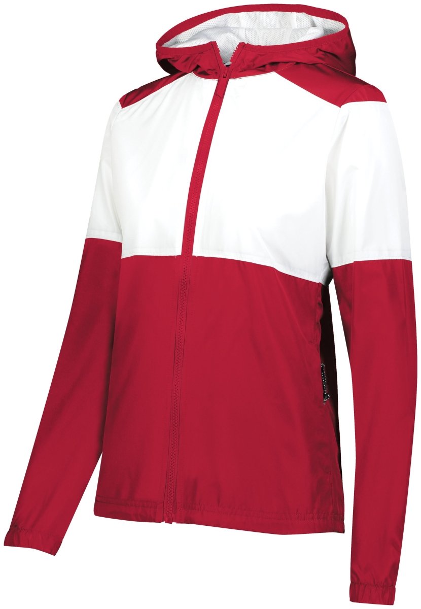 Holloway Ladies SeriesX Hooded Jacket 229728 SCARLET/WHITE S