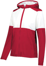Holloway Ladies SeriesX Hooded Jacket 229728 SCARLET/WHITE S