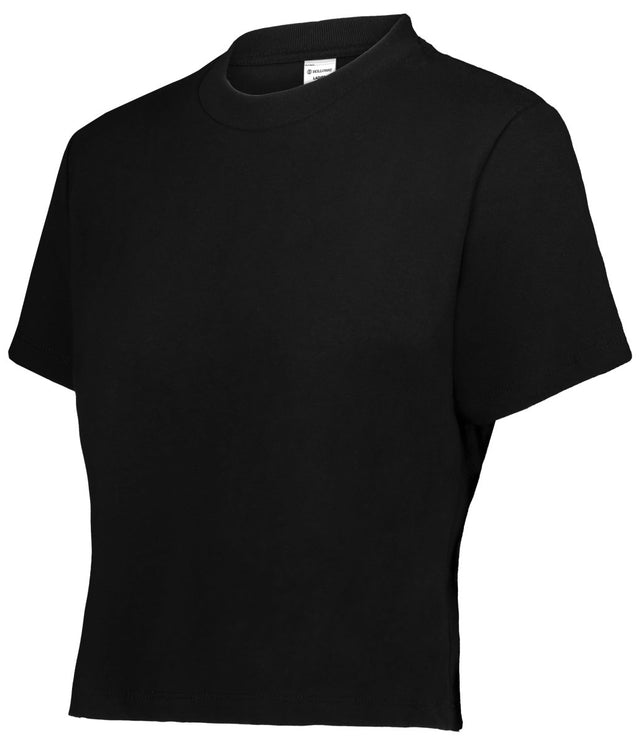 Holloway LADIES SIDNEY HEAVYWEIGHT BOXY TEE 226382 BLACK S