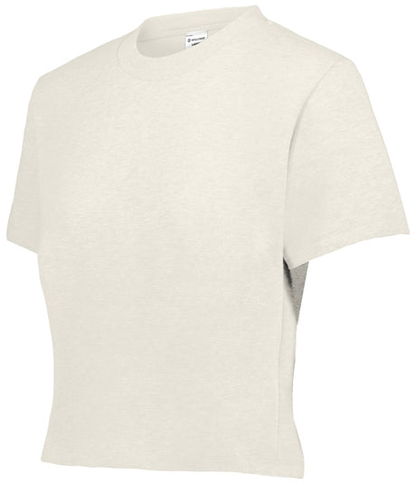 Holloway LADIES SIDNEY HEAVYWEIGHT BOXY TEE 226382 CHALK S