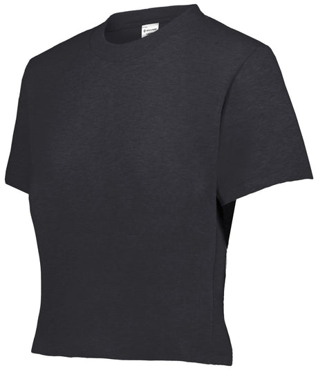 Holloway LADIES SIDNEY HEAVYWEIGHT BOXY TEE 226382 SHADOW S