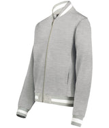 Holloway Ladies V - Street Full Zip Jacket 223747 ATHLETIC HEATHER/WHITE S