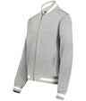 Holloway Ladies V - Street Full Zip Jacket 223747 ATHLETIC HEATHER/WHITE S