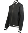 Holloway Ladies V - Street Full Zip Jacket 223747 BLACK/WHITE S