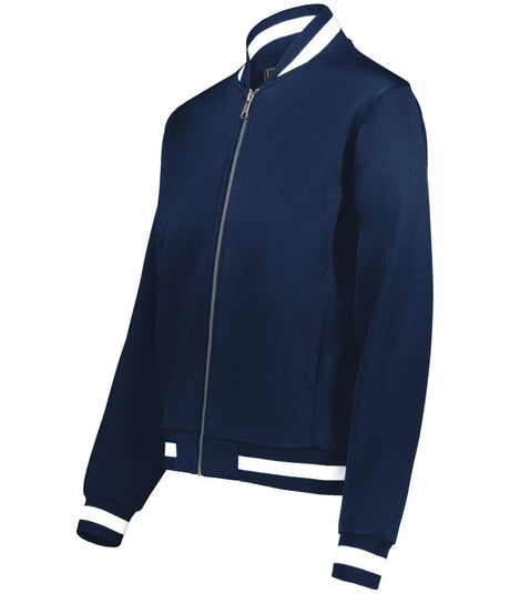 Holloway Ladies V - Street Full Zip Jacket 223747 NAVY/WHITE S