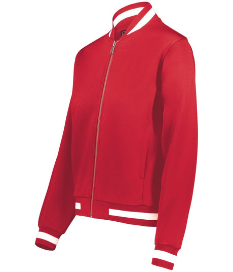 Holloway Ladies V - Street Full Zip Jacket 223747 SCARLET/WHITE S