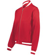 Holloway Ladies V - Street Full Zip Jacket 223747 SCARLET/WHITE S