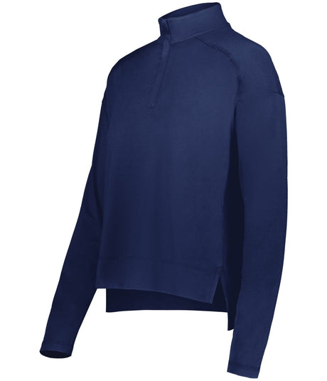 Holloway Ladies Ventura 1/4 Zip Pullover 223753 NAVY S