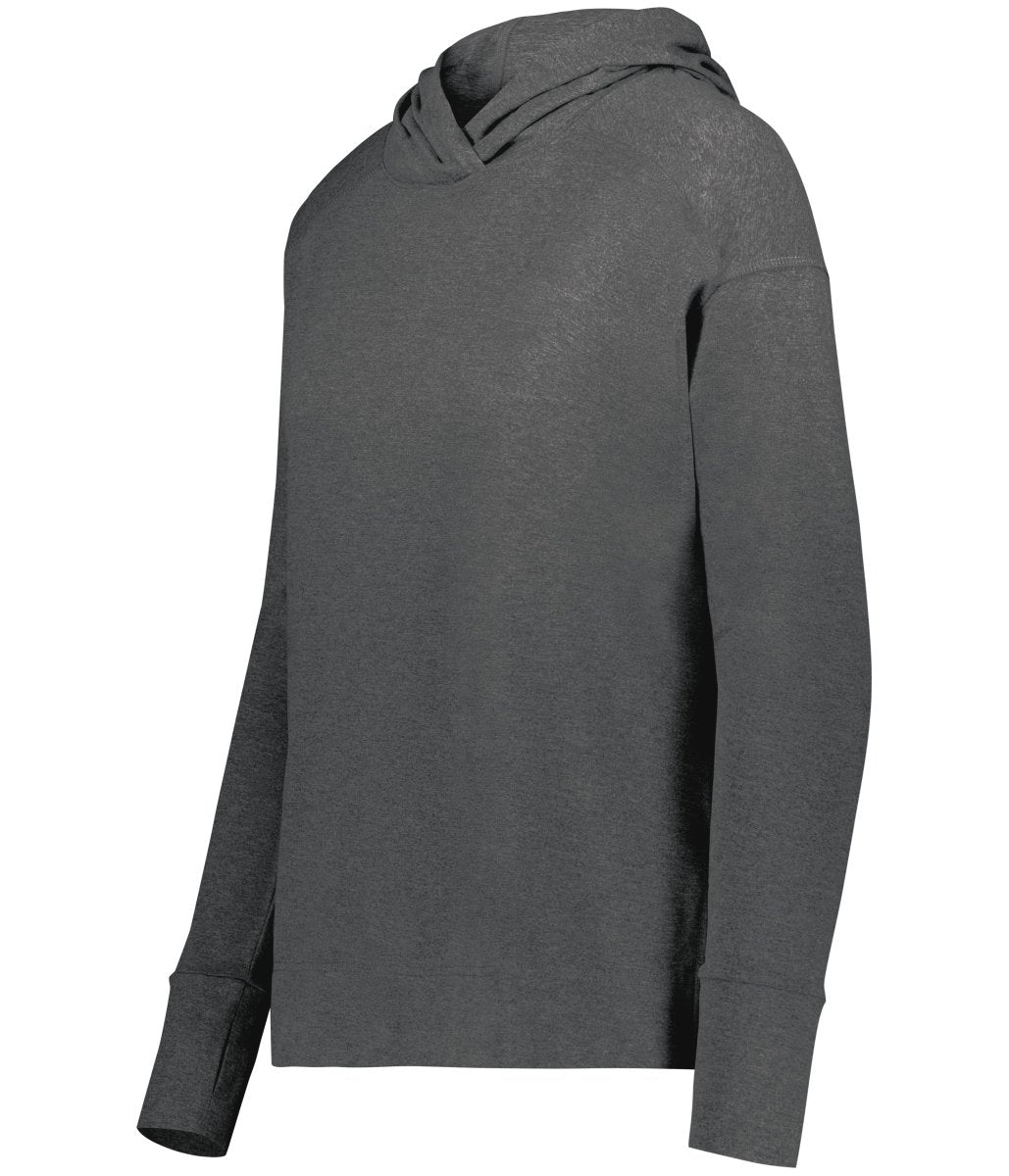 Holloway Ladies Ventura Soft Knit Hoodie 222798 CARBON HEATHER S
