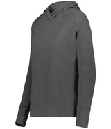 Holloway Ladies Ventura Soft Knit Hoodie 222798 CARBON HEATHER S