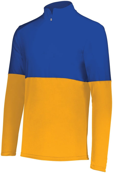 Holloway Momentum Team 1/4 Zip Pullover 223500 GOLD/ROYAL S