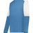 Holloway Momentum Team Fleece Crew 223525 COLUMBIA BLUE/WHITE S