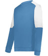 Holloway Momentum Team Fleece Crew 223525 COLUMBIA BLUE/WHITE S